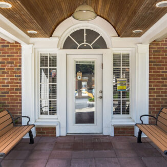 front entrance