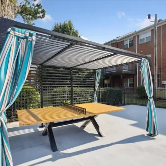 Outdoor ping pong table